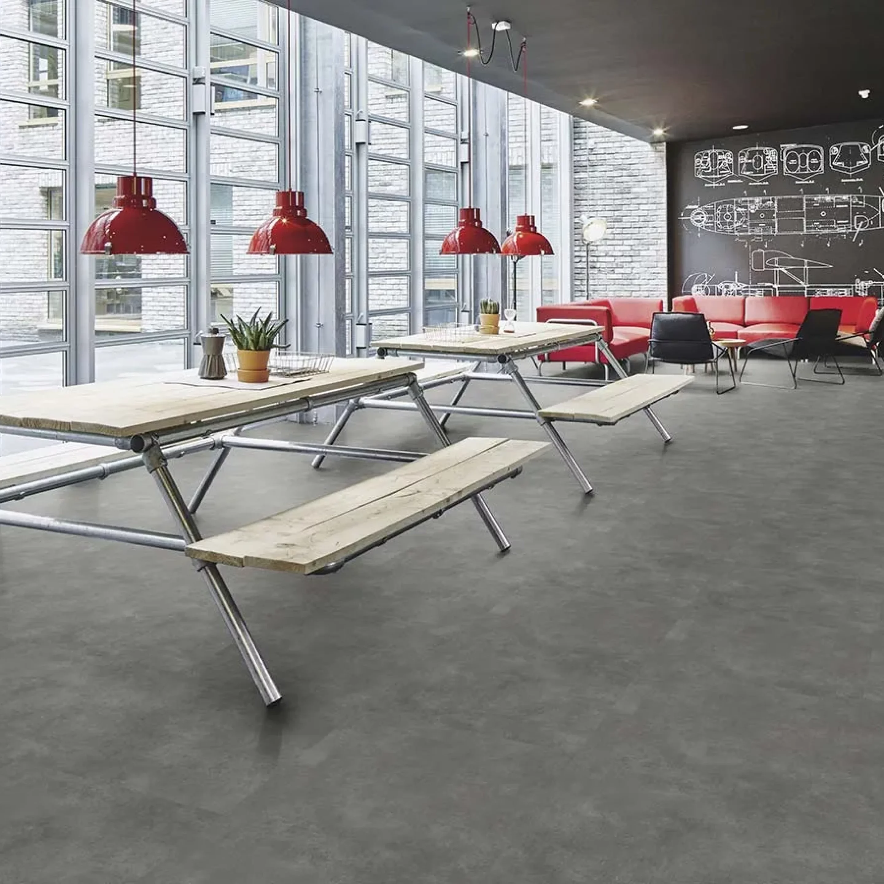 PVC Forbo Allura S62522 Natural concrete – Image 2